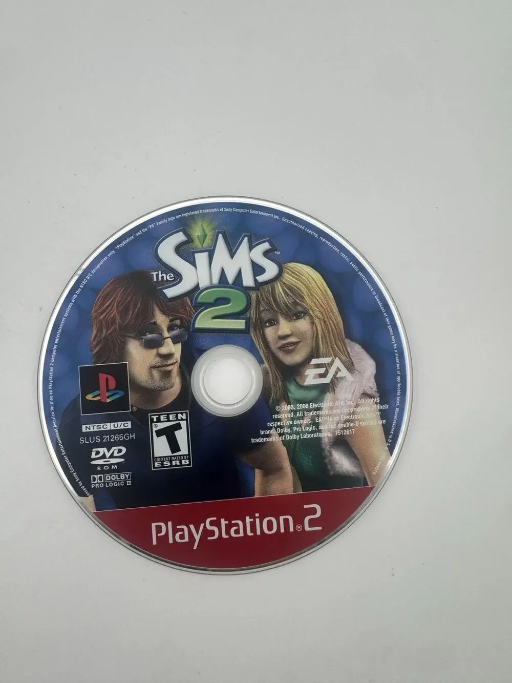 The SIMS 2 (Playstation 2) GH Disc Only simulation rpg game PS2